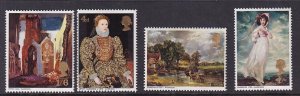 Great Britain   #568-571  MNH  1968  paintings