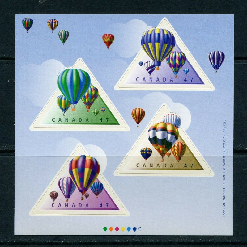 CANADA 2001 SELECTION OF MINT NEVER HINGED STAMPS AND SOUVENIR SHEETS FACE 31.58