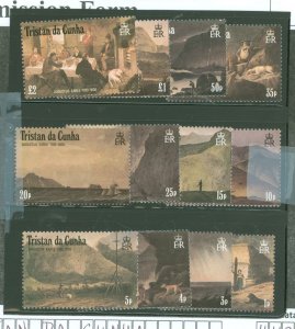 Tristan da Cunha #443-454  Single (Complete Set)