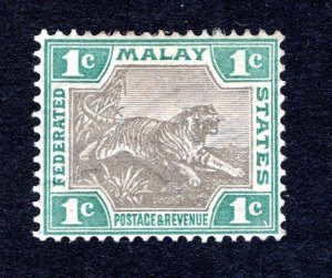 Federation of Malaya SC #18a  VF, Unused, OG, LH, CV $6.00 ..... 3700010