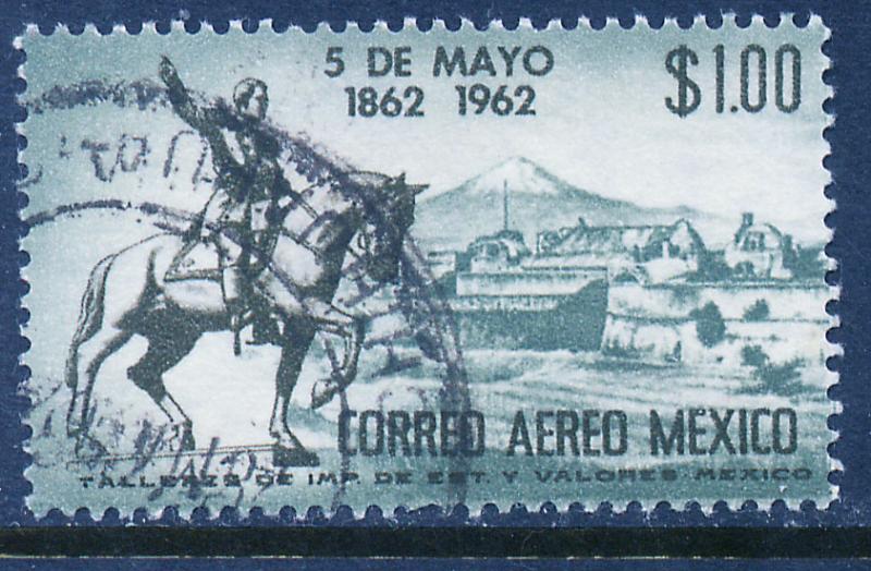 MEXICO C260 Cent of 5 de Mayo Battle at Puebla. Used (656)