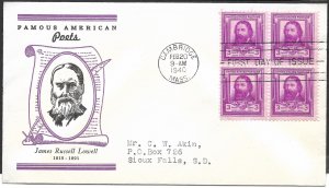 Doyle's_Stamps: Complete Akins Famous Americans Linnprint Cache FDC Set