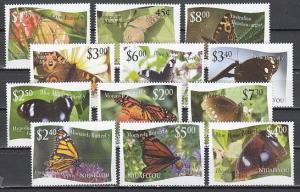 Niuafo`ou, Scott cat. 275-286. Butterflies issue. ^