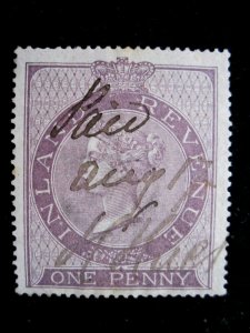 GREAT BRITAIN - STANLEY GIBBONS# F9 - USED - CAT VAL $23.75