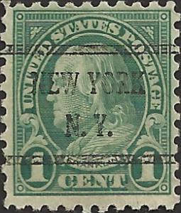 # 581 USED GREEN BEN FRANKLIN SCV-0.75