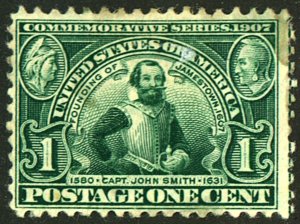 U.S. #328 MINT OG HR