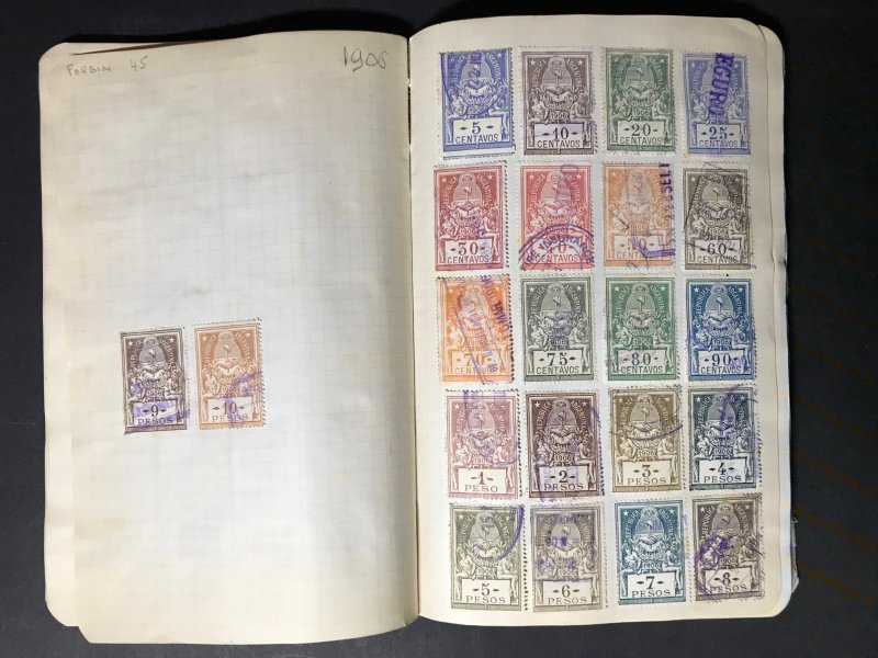 Argentina Revenue Stamps Mint/Used 1891-1932 (1600 Stamps)