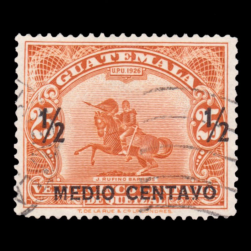 GUATEMALA STAMP 1941 SCOTT # 301. USED.