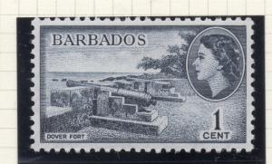 Barbados 1952-53 Early Issue Fine Mint Hinged 1c. 296864