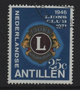 Netherlands Antilles #328  used 1971  Lions club