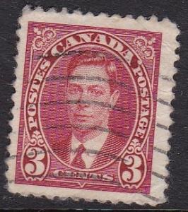 Canada - 1937 King  George Vi 3c used