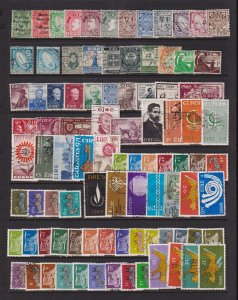 Ireland - 91 stamps, useful group - see scan