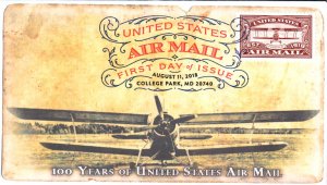 #5282 US Airmail Centennial KSC FDC