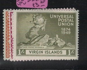 Virgin Islands SG 127-9 UPU MNH (4eve)