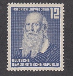 Germany DDR # 110, Friedrich Ludwig - Politician, Mint Hinged, 1/3 Cat.