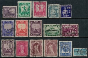 Peru #RA13,7-25,7-32  CV $4.00