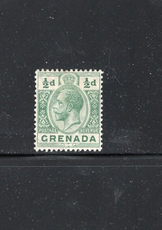 GRENADA #79 1913 1/2p KING GEORGE V MINT VF NH O.G