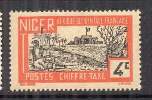 French Niger 1926-28 Early Issue Fine Mint Hinged 4c. NW-231245