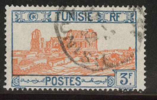 Tunis Tunisia Scott 107 used 1926 stamp