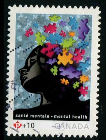 B18 Canada P+10c Mental Health Semi postal, used