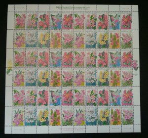 Highland Flowers Malaysia 2000 Flora Plant Tree (sheetlet) MNH *unfolded *rare