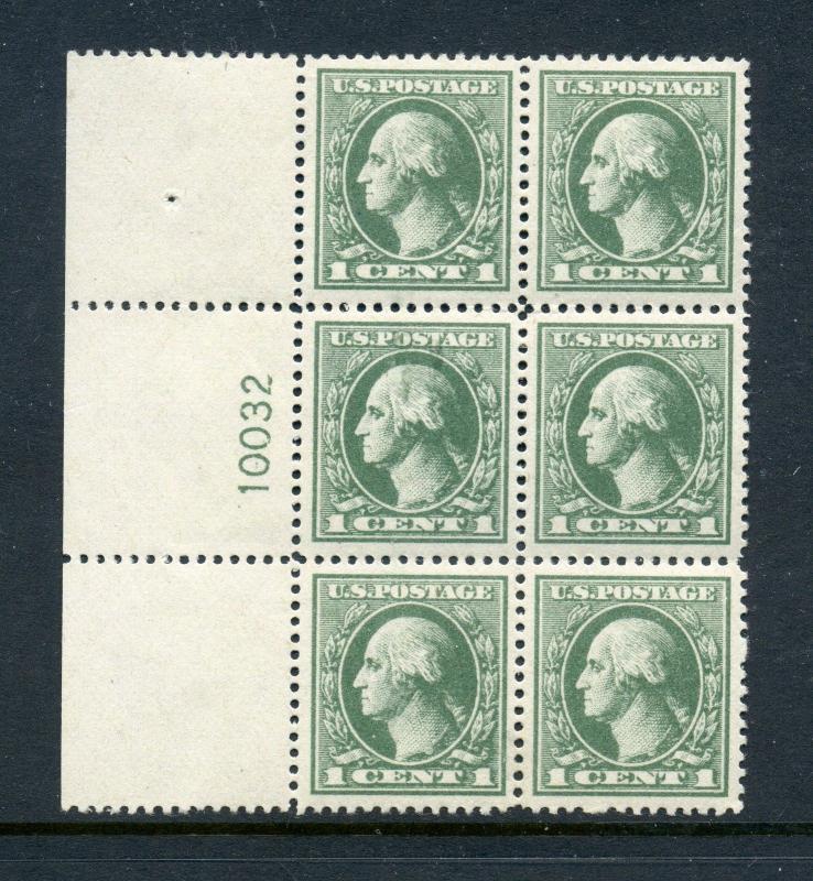 Scott #536 Washington Perf 12.5 Mint Plate Block  (Stock #536-pb11)