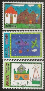 ARUBA   SC #   B61 - 3   MNH