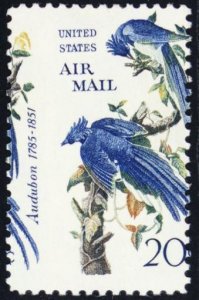 C71, Mint NH 20¢ Airmail - Dramatic Misperf Freak Error * Stuart Katz