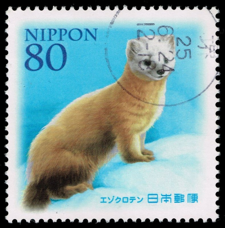 Japan #3544 Hokkaido Sable; Used