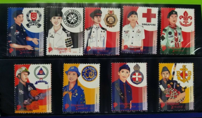 Singapore Uniformed Groups In School 2007 Uniform St. John Scout (p. pack) MNH