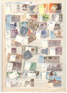 INDIA COLLECTION ON STOCK SHEETS, BOTH MINT/USED