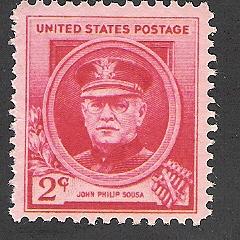 US #880, Sousa, MNH