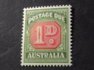 AUSTRALIA # J87-MINT NEVER/HINGED---POSTAGE DUE---1958-60