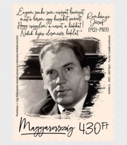 2021 Hungary Writer Jozsef Romhanyi (Scott 4585) MNH