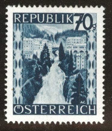 Austria Scott 475 MH*  stamp from 1945-46 set