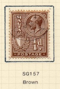 Malta 1926-27 Early Issue Fine Used 1/4d. NW-156972