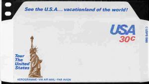Aerogramme - United States 1980 Vacationland of the World...