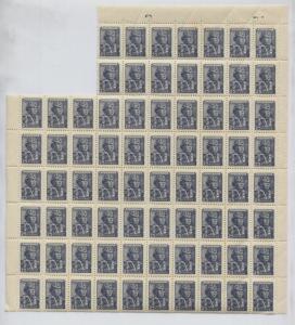 Russia 1950's-60's Small Format Definitives MNH Part Sheet Accumulation
