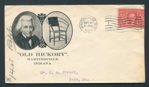 1904 Old Hickory Chair Company - Martinsville, Indiana to York, Pennsylvania