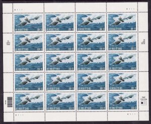 USA-Sc#3372- id12-unused NH sheet-Submarines-2000-