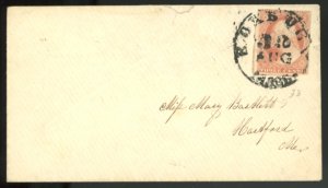 U.S. #11 USED ON COVER