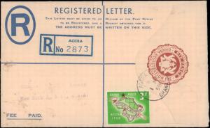 Ghana, Postal Stationery