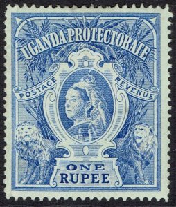 UGANDA 1898 QV LIONS 1R