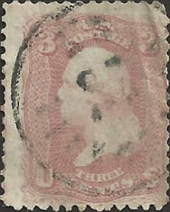 # 65 Bright Rose Used FAULT George Washington