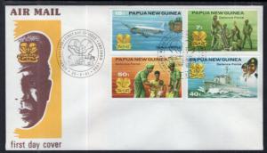 Papua New Guinea 536-539 U/A FDC