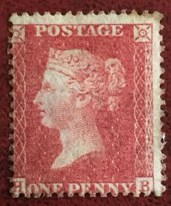 GB 1854 QV 1d MNG wmk Large Crown Perf 14 SG#40 GB3453