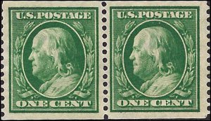 383 Mint,NG... Pair... PSE Cert... SCV $5.25
