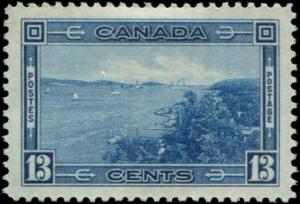 Canada SC# 242 SG# 364 View Halifax Harbor 13c MH