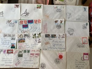 Poland collection of postal  covers 16 items Ref A2062