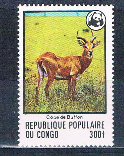 Congo PR 458 MNH Antelope 1978 (MV0333)+